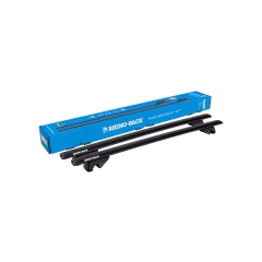Rhino Rack RXB1VA118 RX100 Cross Bar Kit for Dodge Journey 5dr SUV with Raised Roof Rail (2008 to 2017) - Raised Rail Mount