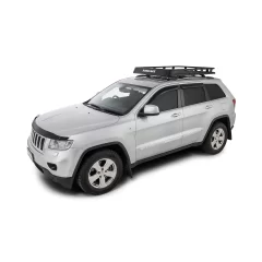 Rhino Rack JA9398 Pioneer Tray (1400mm x 1140mm) for Jeep Grand Cherokee WK2 Steel Rails 5dr SUV with Flush Roof Rail (2011 onwards) - Factory Point Mount