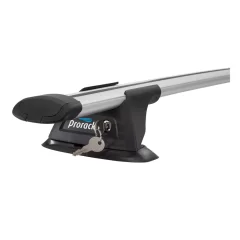 Prorack Aero Through Silver 1 Bar Roof Rack for Ford Ranger P703 2dr Ute with Bare Roof (2022 onwards) - Clamp Mount