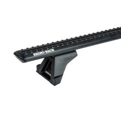 Rhino Rack JC-05250 Sportz RLTF Black 1 Bar Roof Rack (Mid) for LDV V80 2dr SWB Low Roof with Bare Roof (2013 onwards) - Factory Point Mount