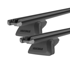 Yakima TrimHD SightLine Black 2 Bar Roof Rack for MG HS 5dr SUV with Flush Roof Rail (2024 onwards) - Flush Rail Mount
