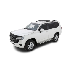 Rhino Rack JC-01549 Vortex RX Black 2 Bar Roof Rack for Kia EV9 5dr SUV with Raised Roof Rail (2023 onwards) - Raised Rail Mount