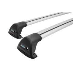 Prorack Aero Flush Silver 2 Bar Roof Rack for Alfa Romeo Tonale 5dr SUV with Bare Roof (2023 onwards) - Factory Point Mount