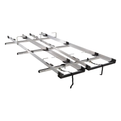 Rhino Rack JC-01116 - Multislide Double 3.0m Ladder Rack System for FORD Transit 2dr Custom SWB from 2014