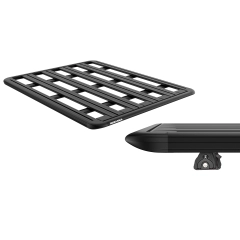 Rhino Rack JC-01786 Pioneer 6 Platform (1300mm x 1240mm) with SX legs for Volkswagen Tiguan 5dr SUV with Raised Roof Rail (2024 onwards) - Raised Rail Mount