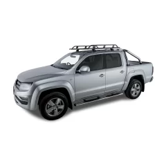 Rhino Rack JA9655 Pioneer Tradie (1528mm x 1236mm) for Volkswagen Amarok 4dr Ute with Bare Roof (2011 to 2023) - Factory Point Mount