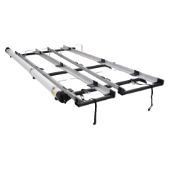 Rhino Rack JC-00937 - Multislide Double 3.0m Ladder Rack System with Conduit for FORD Transit 2dr Custom SWB from 2014