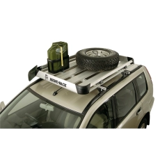Roof racks galore Rhino rack Roof rack Spare Wheel holder Spare Tyre Holder Wheel holder Tyre holder Rhino pioneer pioneer tray pioneer tradie pioneer platform RSWH