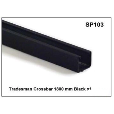 Whispbar Tradesman Crossbar 180cm Black YSP103