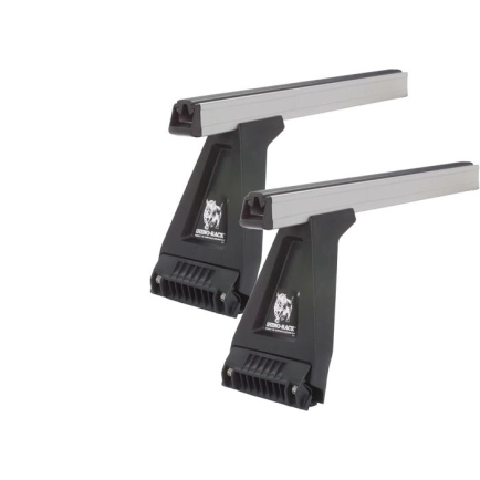 Rhino Rack JA0864 Heavy Duty RL210 Silver 2 Bar Roof Rack