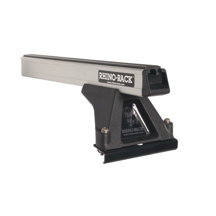 Rhino Rack JA0898 Heavy Duty RLTF Silver 3 Bar Roof Rack