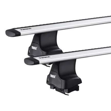 Thule 754 WingBar Rapid System Silver 2 Bar Roof Rack