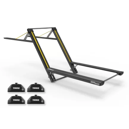 Dropracks DR140 Elevating Roof Racks with Thule 7106 Legs