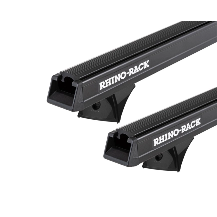 Rhino Rack JC 03135 Heavy Duty RX300H Black 2 Bar Roof Rack