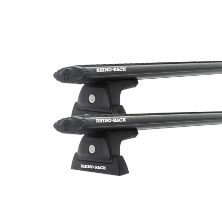 Rhino Rack JA7943 Vortex RLT600 Ditch Mount Black 2 Bar Roof Rack