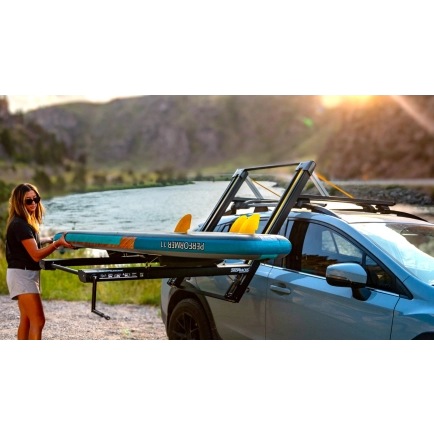 Dropracks 1400mm Elevating Roof Racks with Thule 7104 Legs