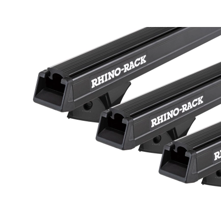 Rhino Rack JC 03473 Heavy Duty RX300H Black 3 Bar Roof Rack