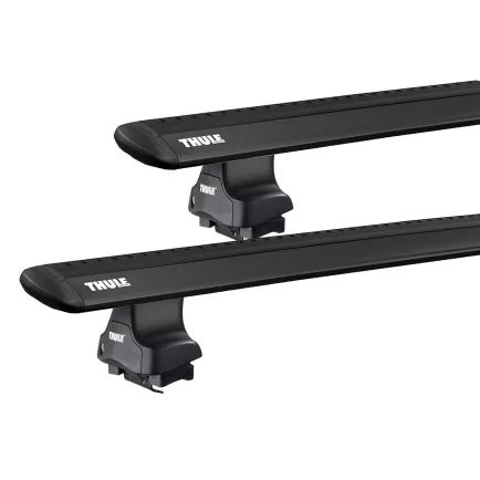 Thule 754 WingBar Rapid System Black 2 Bar Roof Rack