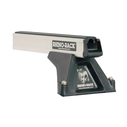 Rhino Rack JA0897 Heavy Duty RLTF Silver 3 Bar Roof Rack