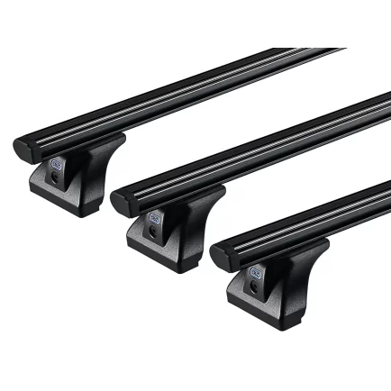 CRUZ Cargo Black 3 Bar Roof Rack
