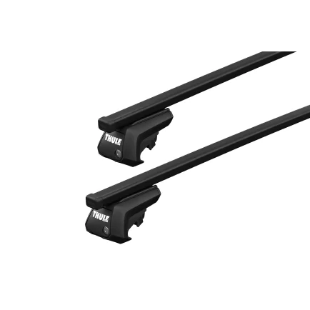 Thule SquareBar Evo Black 2 Bar Roof Rack
