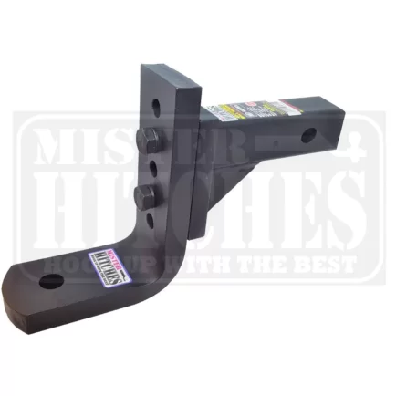 Mister Hitches 4000kg Extra Heavy Duty Adjustable Ball Mount 12 Stage - Short Shank