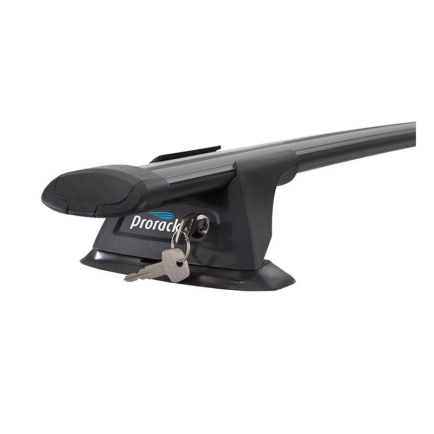 Prorack S Wing Thru Bar Roof Rack - Pair 1200mm Bars (Black) - S16B