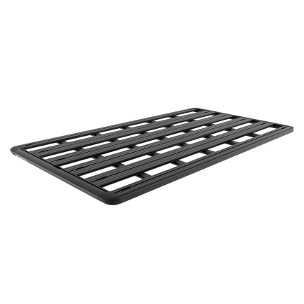 Rhino Rack JB1365 Pioneer Platform (2128mm x 1236mm) with Backbone suits Toyota Land Cruiser Prado 5dr 120 Series with Raised Roof Rail (2002 to 2009) - Factory Point Mount