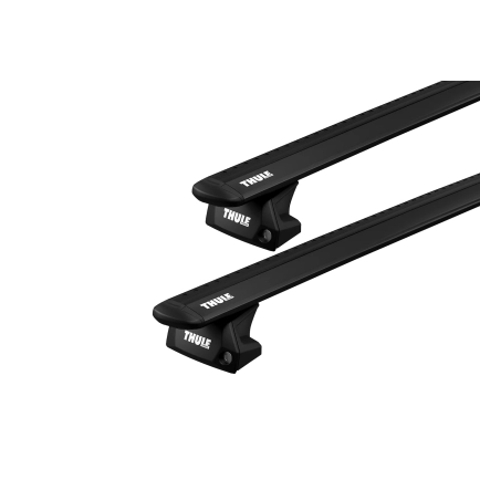 Thule WingBar Evo Black 2 Bar Roof Rack for LEXUS NX 5dr SUV with Flush Roof Rail (2015 to 2021)
