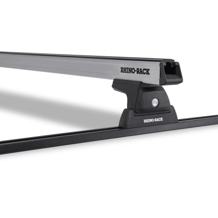 Heavy Duty RLT600 Silver 2 Bar Roof Rack | Rhino-Rack