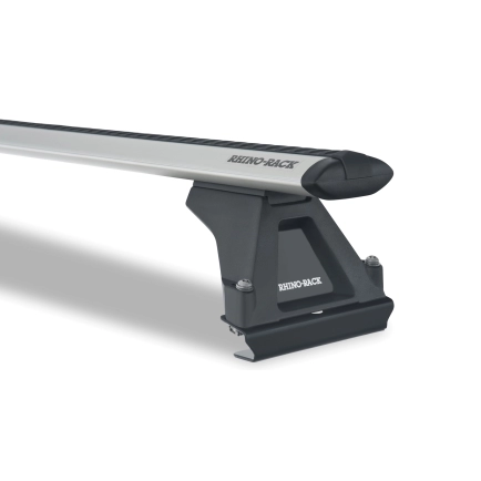 Rhino Rack JA8024 - Vortex RLTF Silver 2 Bar Roof Rack for ISUZU F-Series 2dr 4dr Truck from 1986