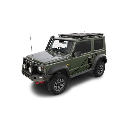 Rhino Rack ROLS1 Suzuki Jimny Overlanding Kit for Suzuki Jimny XL 5dr SUV with Rain Gutter (2024 onwards) - Factory Point Mount
