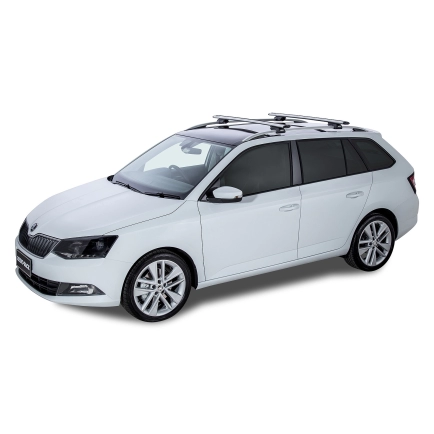 Vortex SX Silver 2 Bar Roof Rack | Rhino-Rack