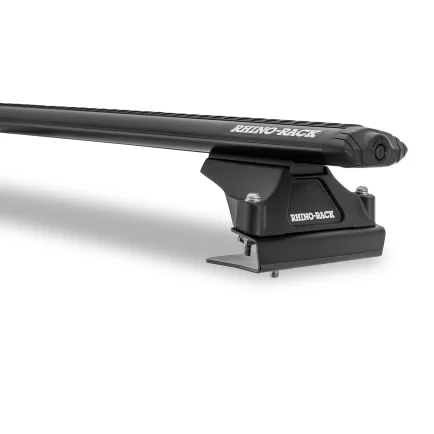 Rhino Rack JA5417 Vortex RLTP Black 3 Bar Roof Rack for Ford Transit Custom 4dr SWB Low Roof with Factory Mounting Point (2024 onwards) - Factory Point Mount