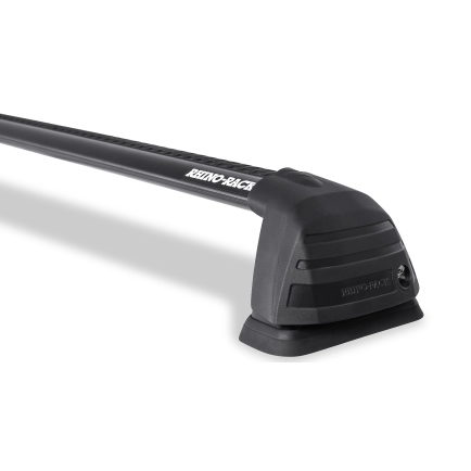 Rhino Rack RV0649B Vortex ROC25 Flush Black 2 Bar FMP Roof Rack for Mercedes Benz CLS63 AMG W218 4dr Coupe with Bare Roof (2011 onwards) - Factory Point Mount