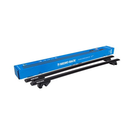 Rhino Rack RXB1VA150 RX100 Cross Bar Kit for Mercedes Benz Valente W447 4dr Van with Raised Roof Rail (2014 onwards) - Raised Rail Mount