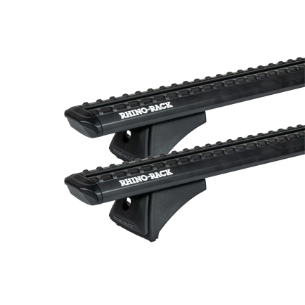 Rhino Rack JC-04524 Sportz RCH Black 2 Bar Roof Rack for Mazda BT-50 Gen 2 4dr Ute with Bare Roof (2011 to 2020) - Track Mount