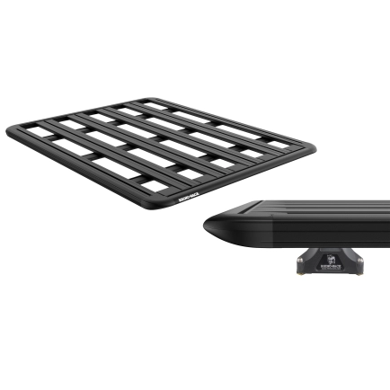 Rhino Rack JC-01668 Pioneer 6 Platform (2700mm x 1472mm) with RLTP legs for Ford Transit Custom 4dr SWB Low Roof with Factory Mounting Point (2024 onwards) - Factory Point Mount