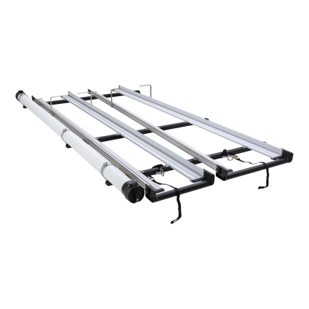 Rhino Rack JC-00939 - CSL Double 3.0m Ladder Rack System with Conduit for FORD Transit 2dr Custom SWB from 2014