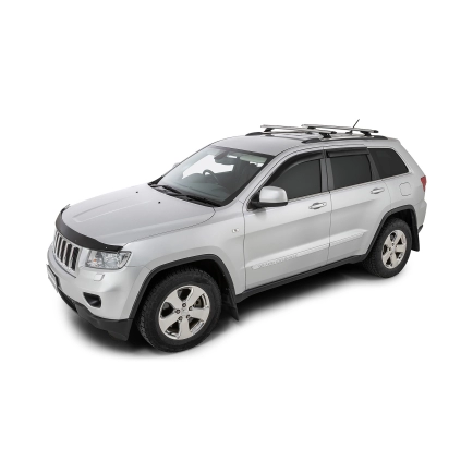 Rhino Rack JA9565 - Vortex RCL Silver 2 Bar Roof Rack for JEEP Grand Cherokee 5dr SUV from 2011
