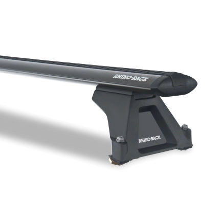 Rhino Rack JA2918 Vortex RLTF Black 3 Bar Roof Rack for Mercedes Benz Sprinter NCV3 4dr SWB Low Roof with Bare Roof (2006 to 2018) - Factory Point Mount