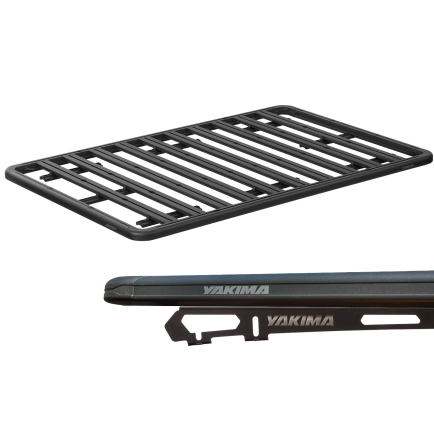 Yakima Platform E (1240mm x 2130mm) with RuggedLine spine attachment for ISUZU MU-X LS-M 5dr SUV with Bare Roof (2021 onwards)