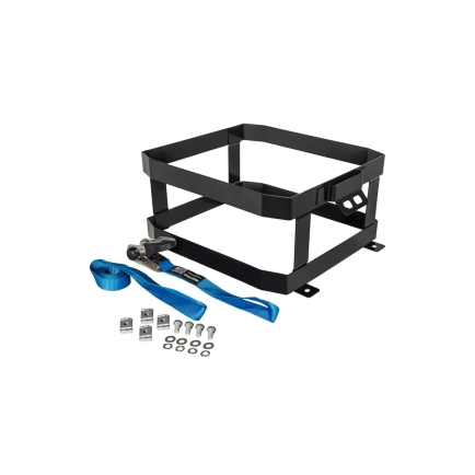 rhino rack double vertical jerry can holder pioneer roof racks galore