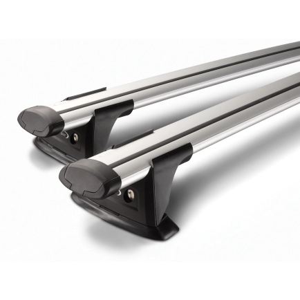 Yakima Through Bar Silver Roof Rack Pair S17Y - 8050189