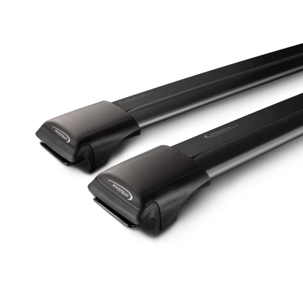 Yakima Rail Bar Black Roof Rack Pair for Raised Rails S45YB - 8050241